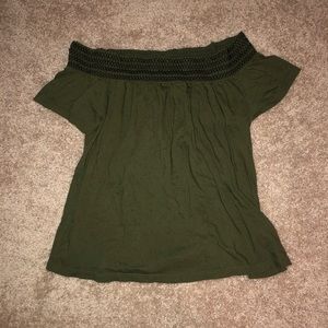 off the shoulder top